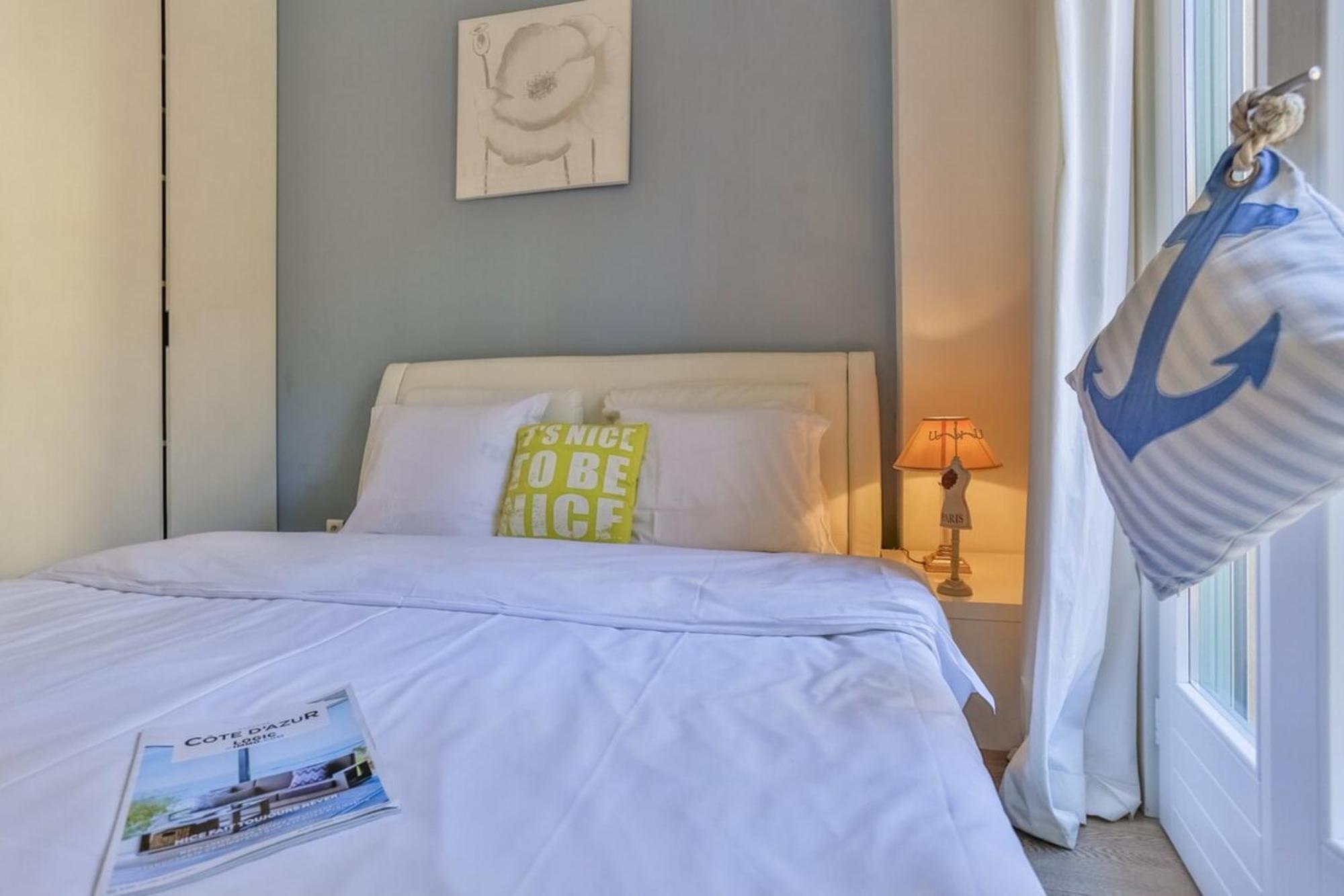 France 82 D - 2 Rooms - Terrace - 1 Min To The Sea Νίκαια Εξωτερικό φωτογραφία