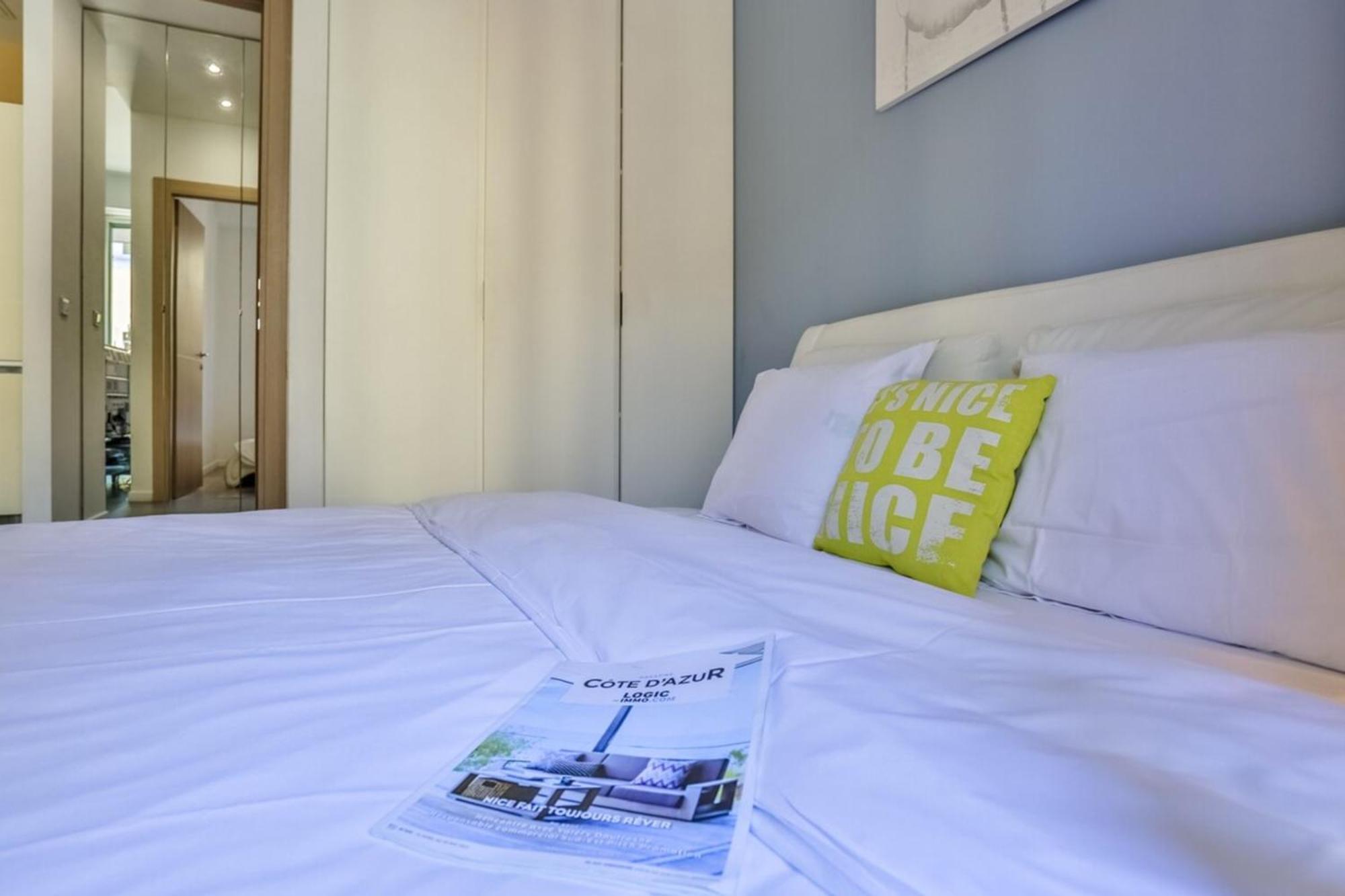 France 82 D - 2 Rooms - Terrace - 1 Min To The Sea Νίκαια Εξωτερικό φωτογραφία