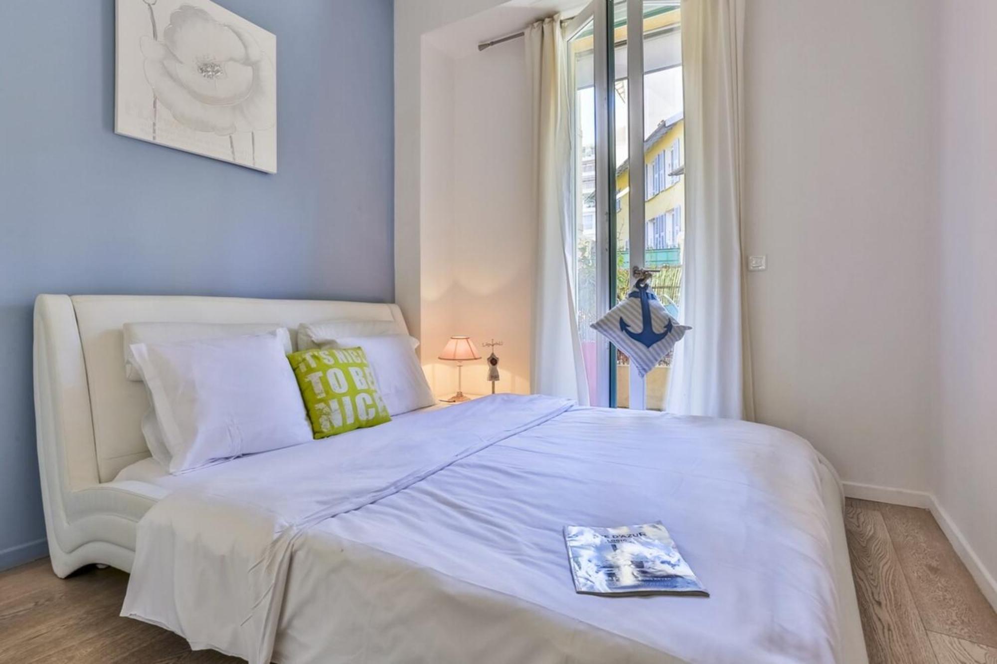 France 82 D - 2 Rooms - Terrace - 1 Min To The Sea Νίκαια Εξωτερικό φωτογραφία